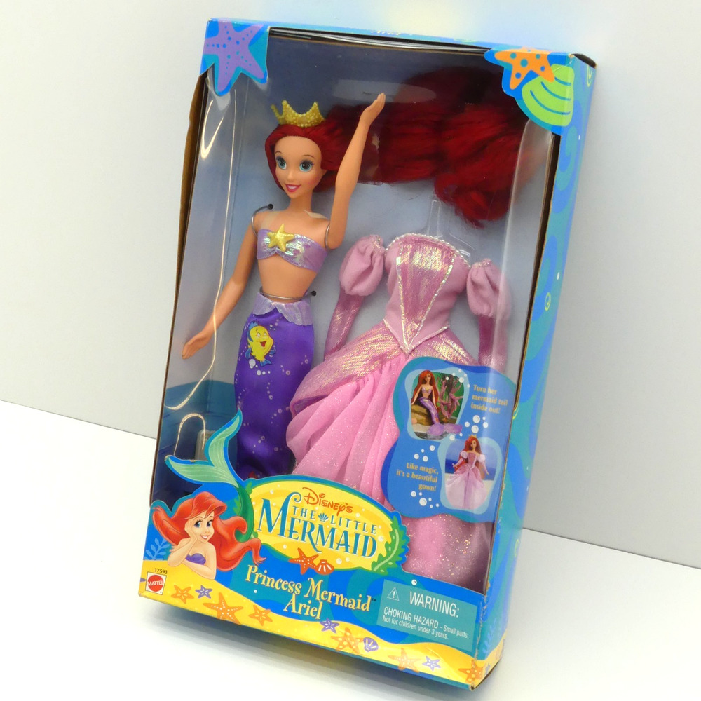 Disney The Little Mermaid Princess Mermaid Ariel Doll Mattel 1997 Vintage